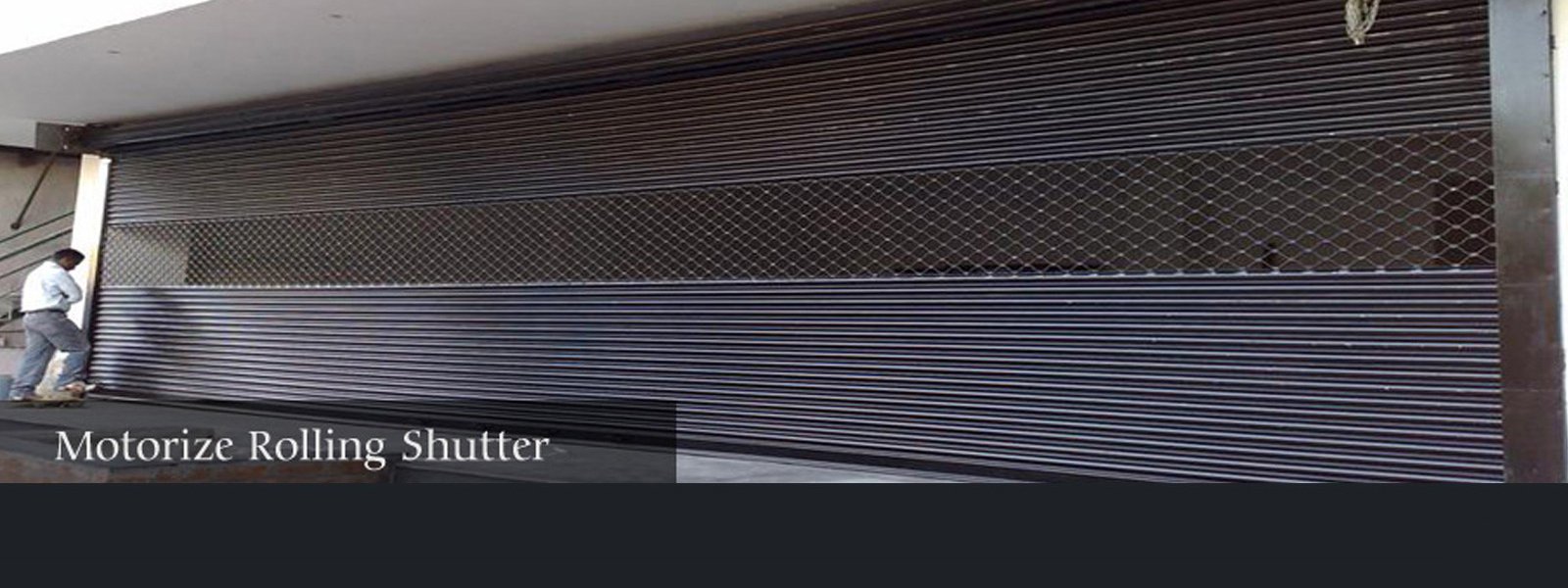  Side Motor Rolling Shutters